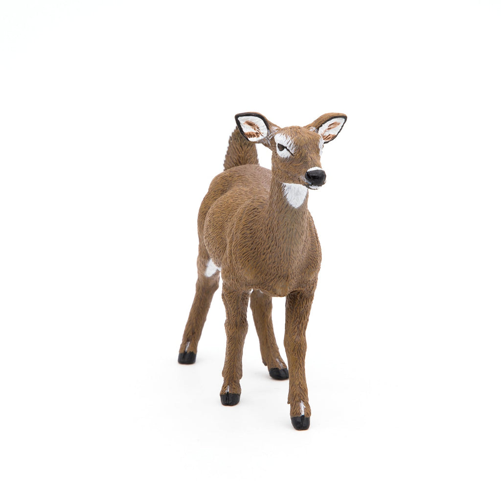 Figurine Biche de Virginie Papo - animal sauvage