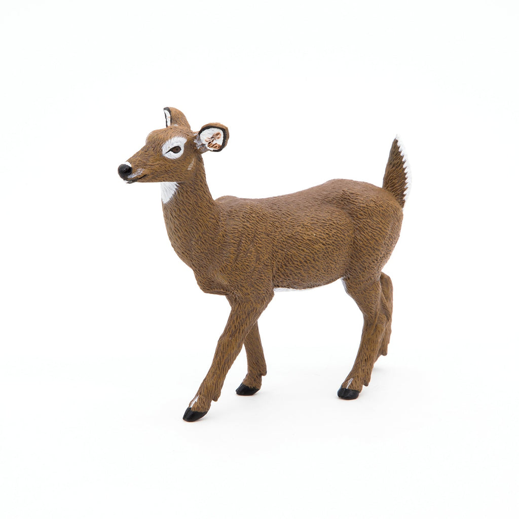 Figurine Biche de Virginie Papo - animal sauvage
