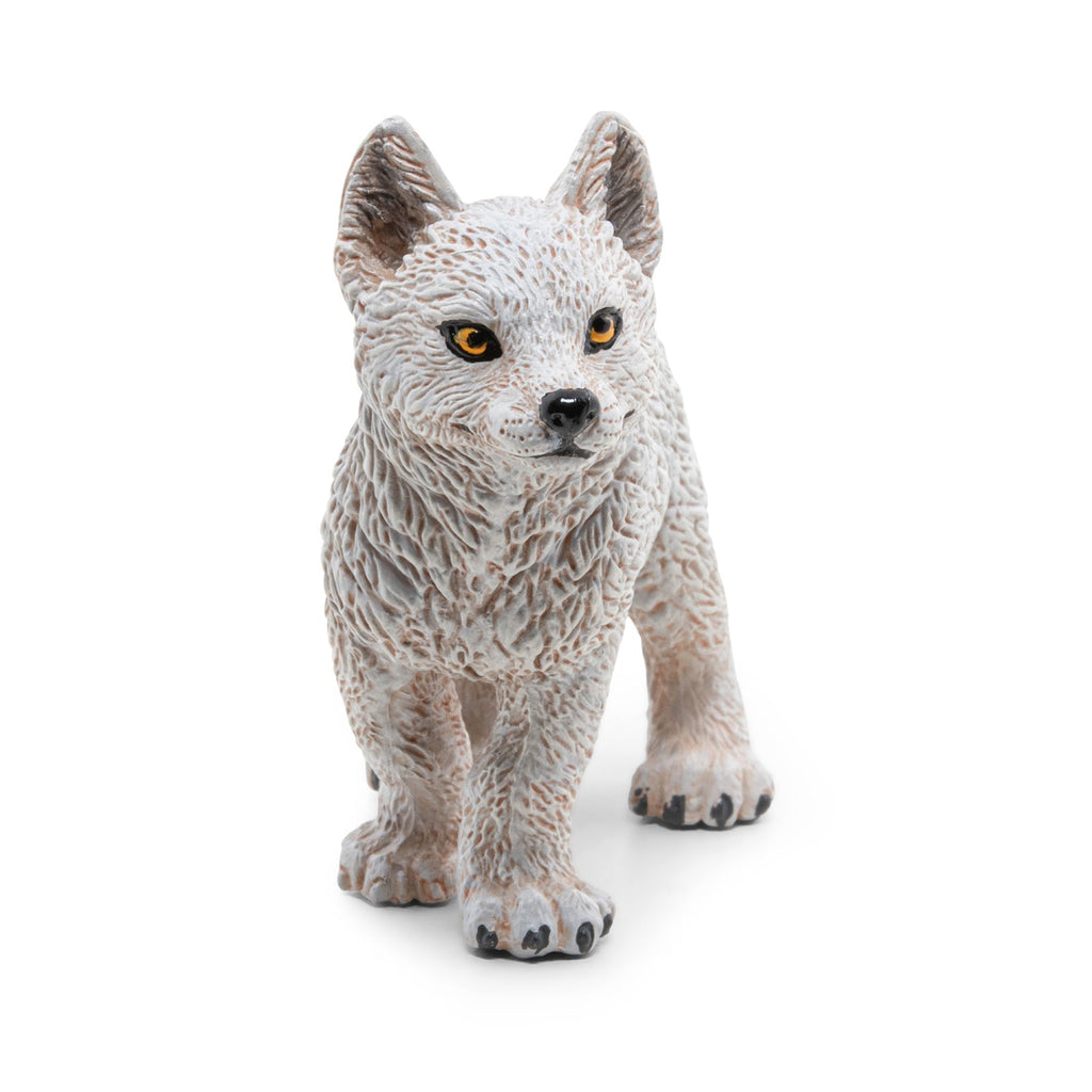Figurine Jeune loup polaire Papo - animal sauvage