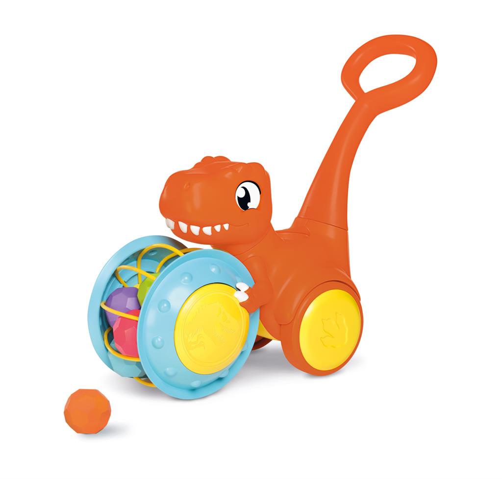 Jurassic World T-Rex Pousse & Collecte Tomy Toomies | Jouet Jurassic Park bébé Funko