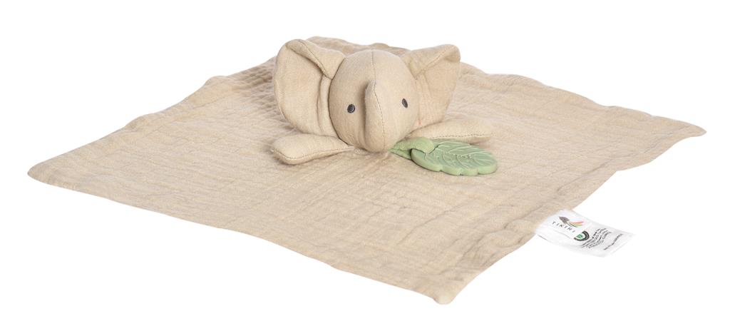 doudou elephant avec support de dentition tikiri 5065110 4792247008746