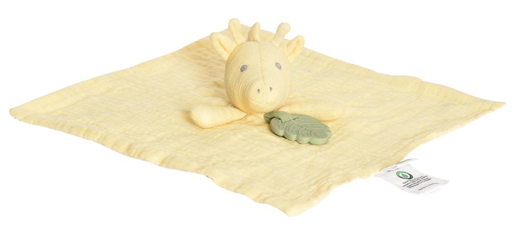 doudou girafe avec support de dentition tikiri 4792247008753