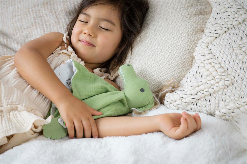 Doudou Crocodile avec Support de Dentition – vue produit 3