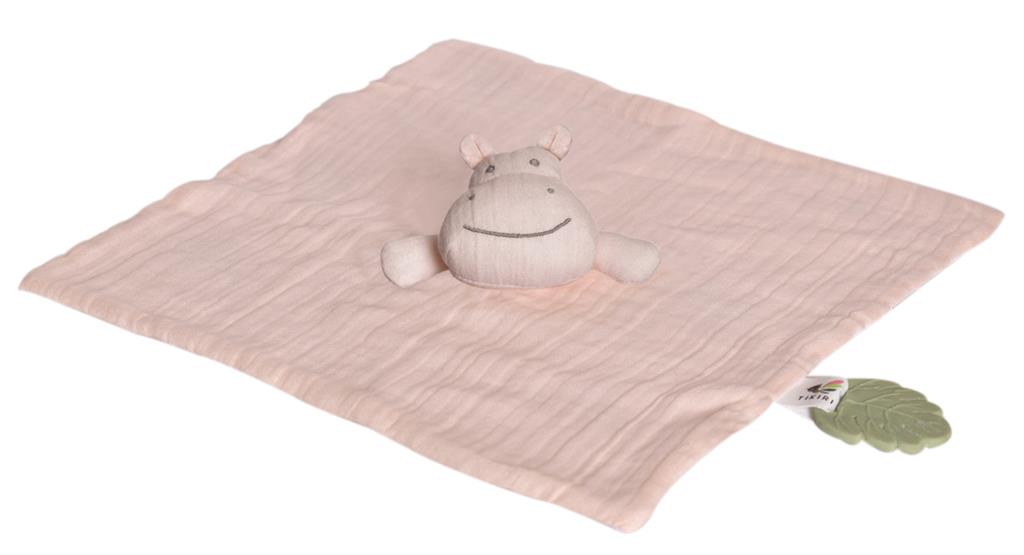 doudou hippopotame avec support de dentition tikiri 5065115 4792247008791