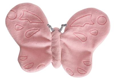 Tikiri: JOUET FROISSÉ Papillon 11,5cm, sur carte, 0+