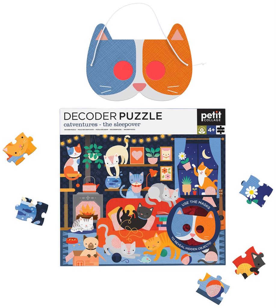 Boîte du puzzle Aventures de Chat - Petit Collage