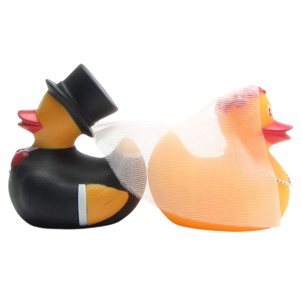 Couple de Canards Mariés Duckshop CoinCaillerie