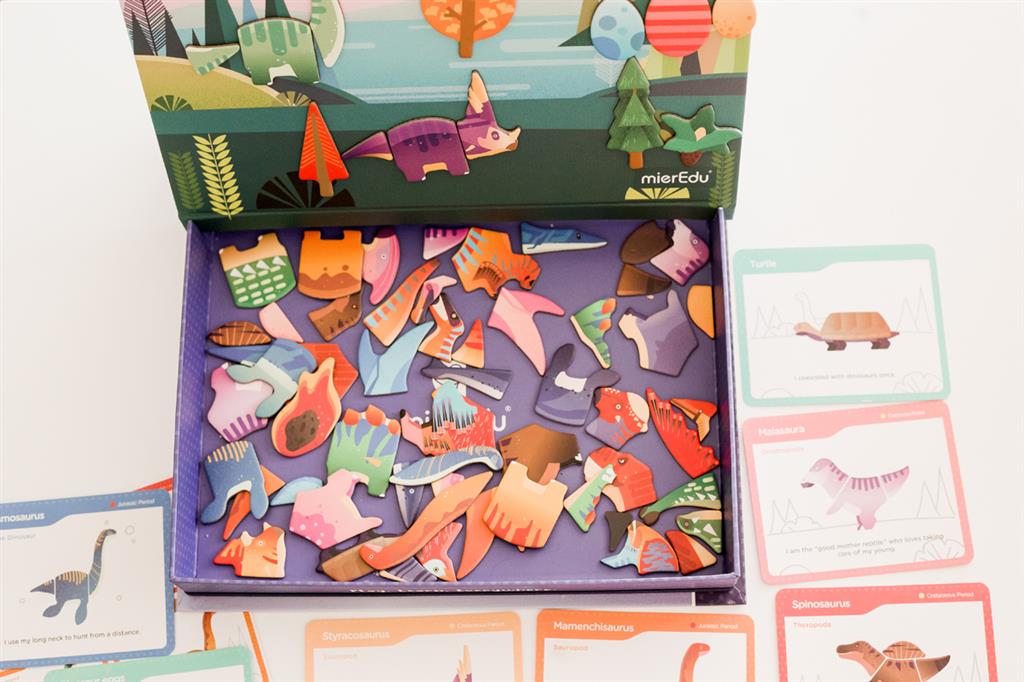 Livre magnétique - Le Monde Des Dinosaures