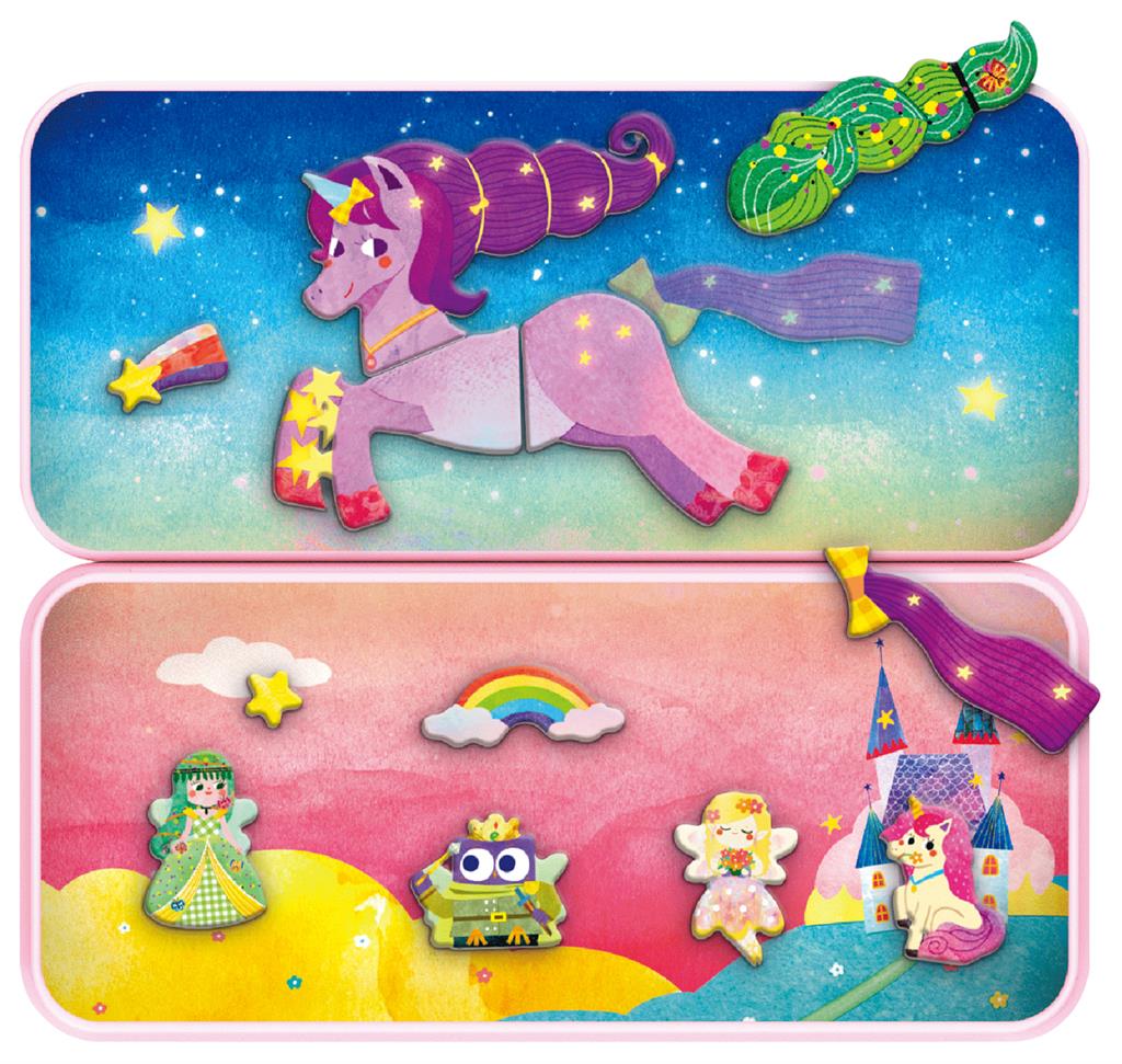 Boîte De Puzzle Magnétique - Licornes – vue produit 4