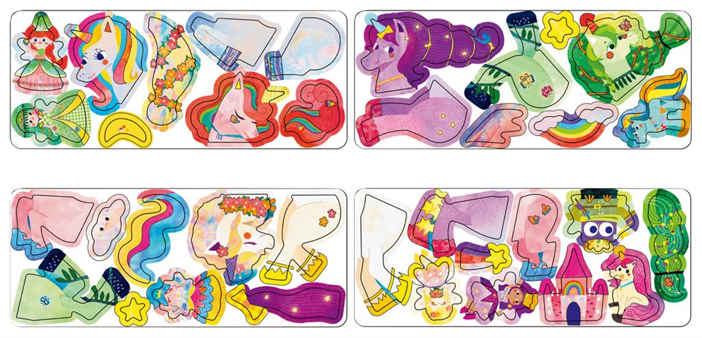 Magnetische Puzzlebox – Einhörner