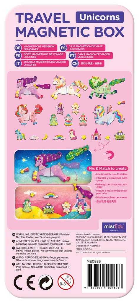 Magnetische Puzzlebox – Einhörner