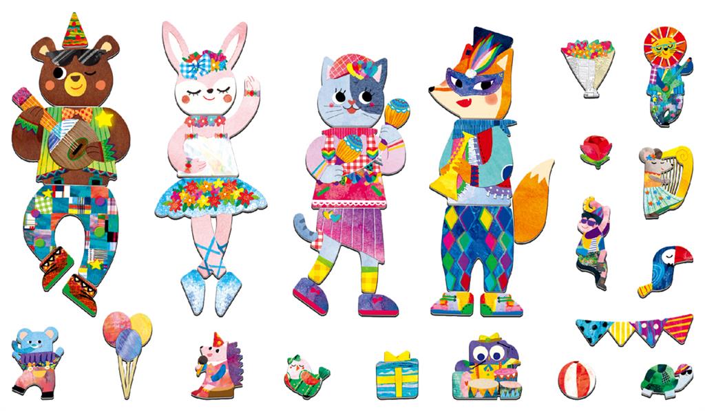 Boîte De Puzzle Magnétique - Animaux – vue produit 5