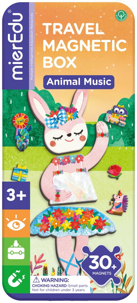 Boîte De Puzzle Magnétique - Animaux