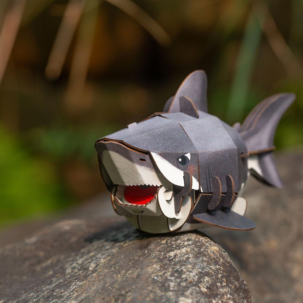 Puzzle 3D Construction - Requin