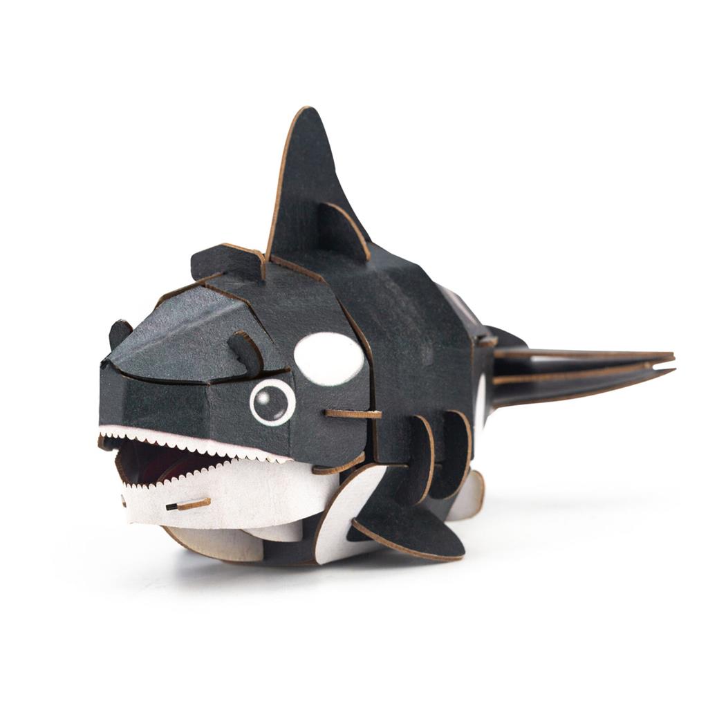 3D-Puzzle-Konstruktion – Orca