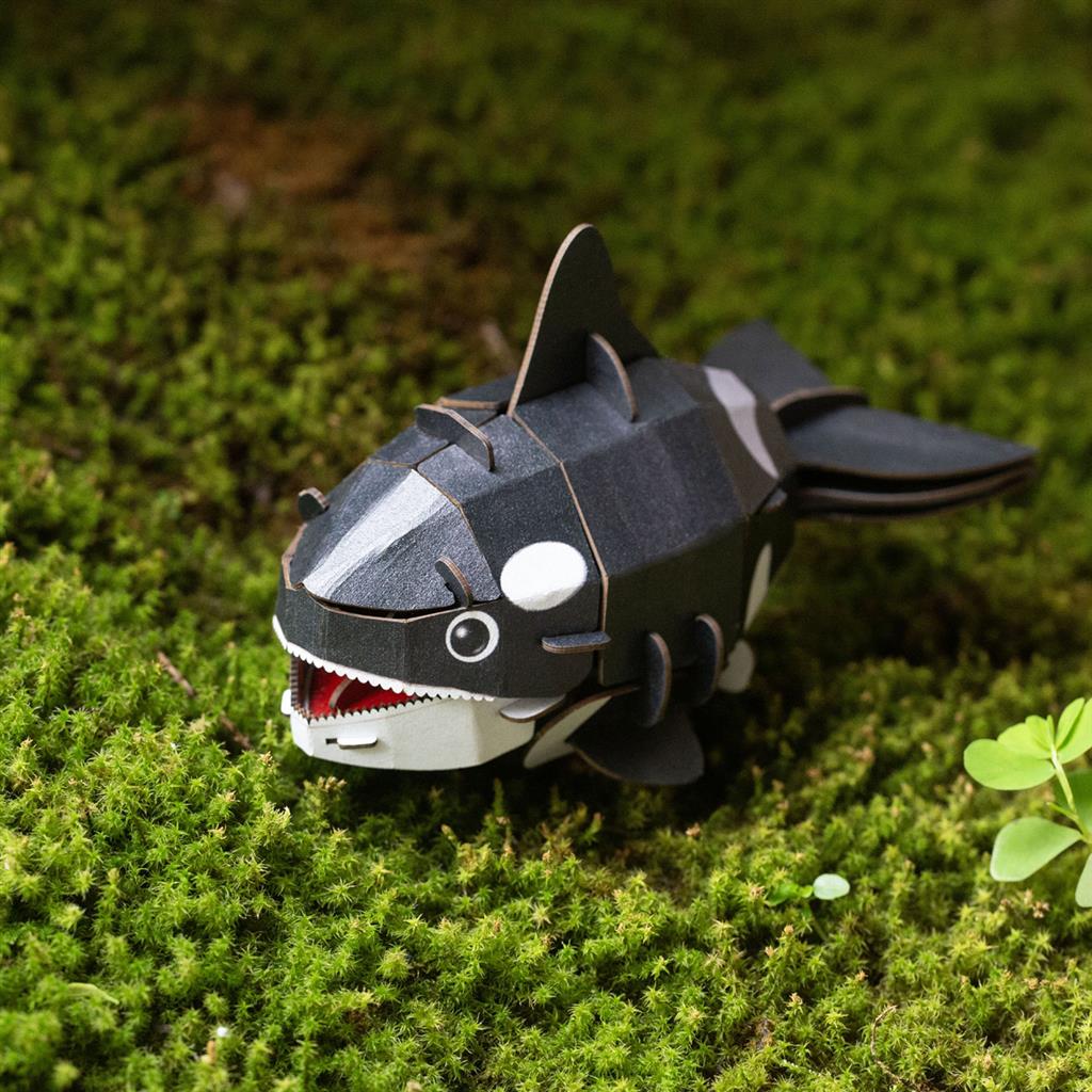 3D-Puzzle-Konstruktion – Orca