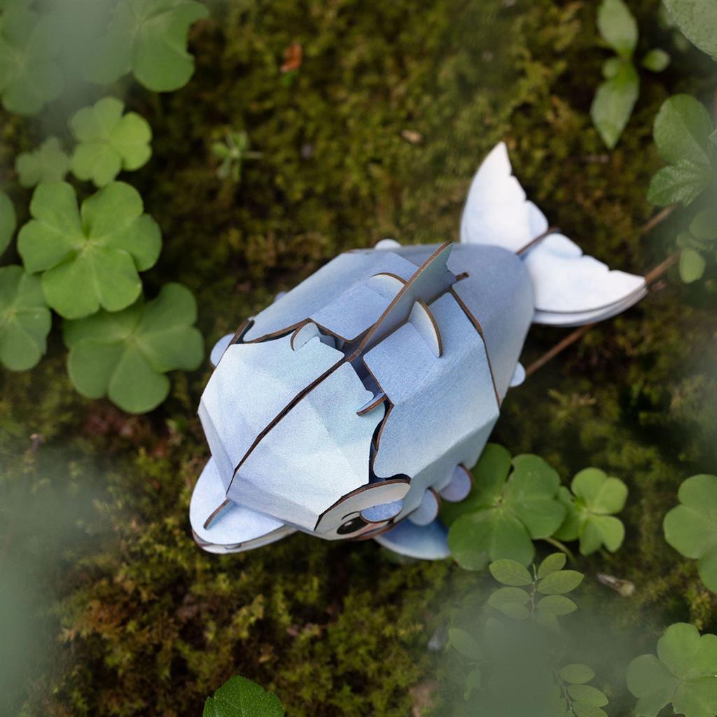 Puzzle 3D Construction - Dauphin