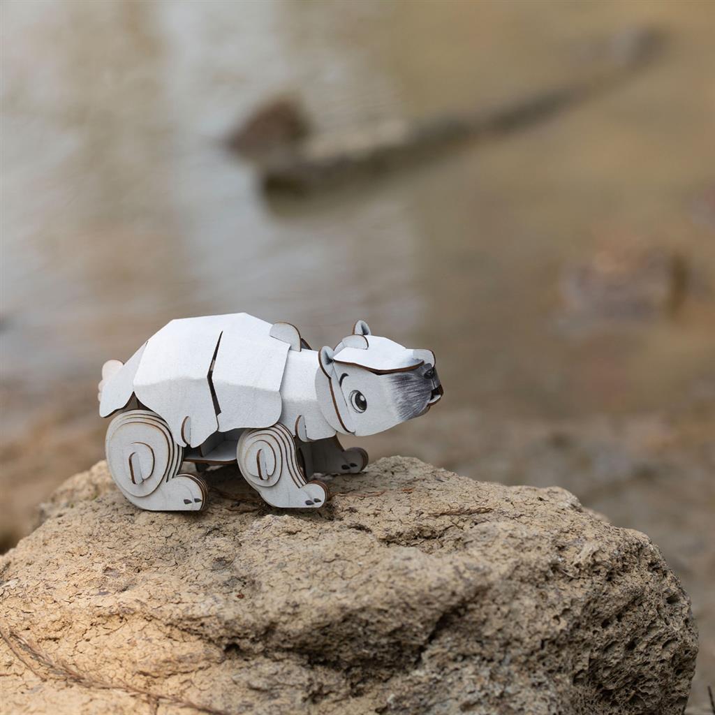 Puzzle 3D Construction - Ours Polaire