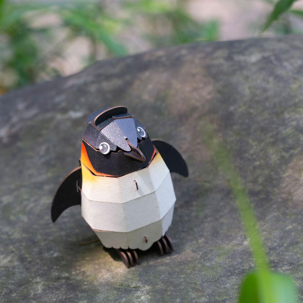 3D-Konstruktionspuzzle – Kaiserpinguin