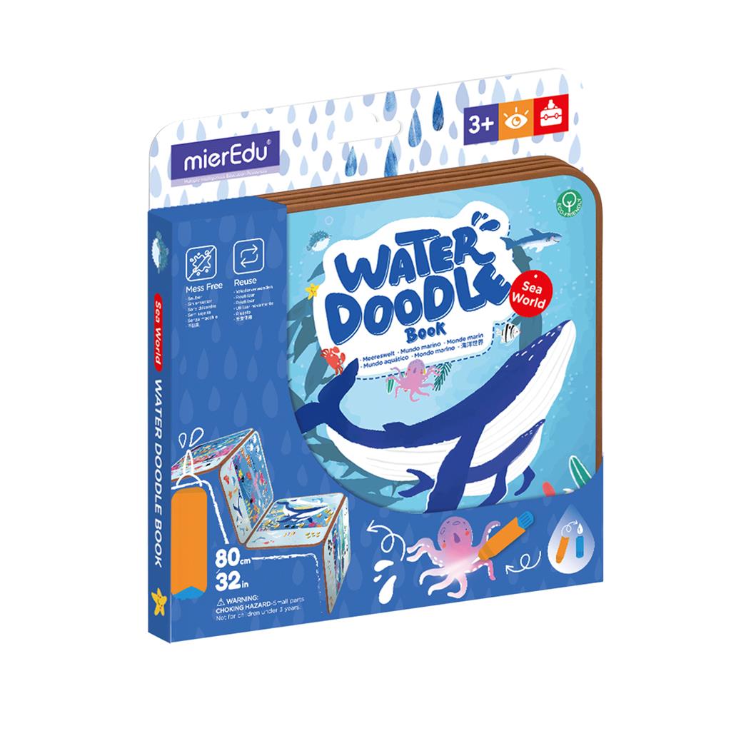 Peinture Magique à L'Eau - Le Monde Marin