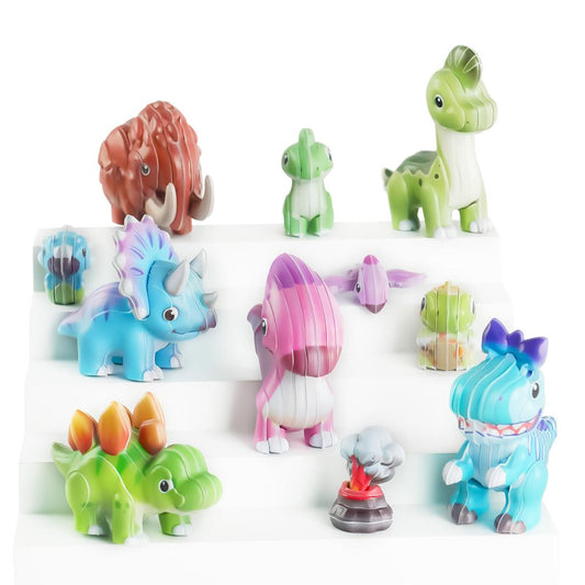 Autocollant 3D - Dinosaure