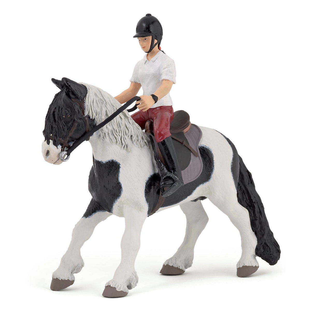 Figurine Poney avec selle Papo - cheval