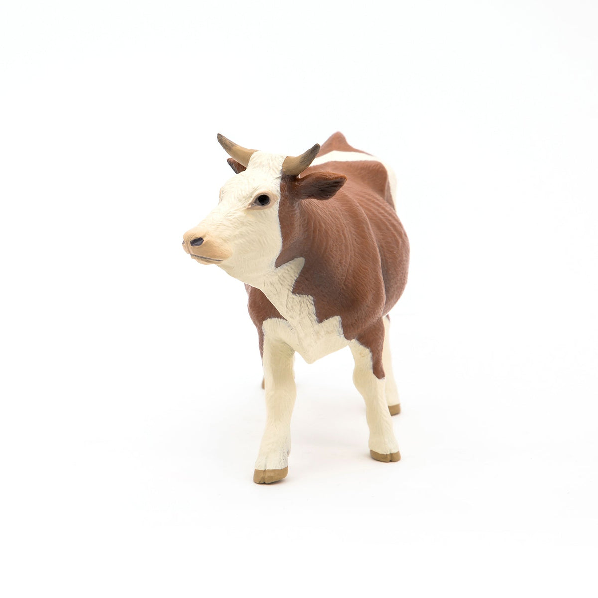 Figurine Vache simmental Papo - animal de la ferme