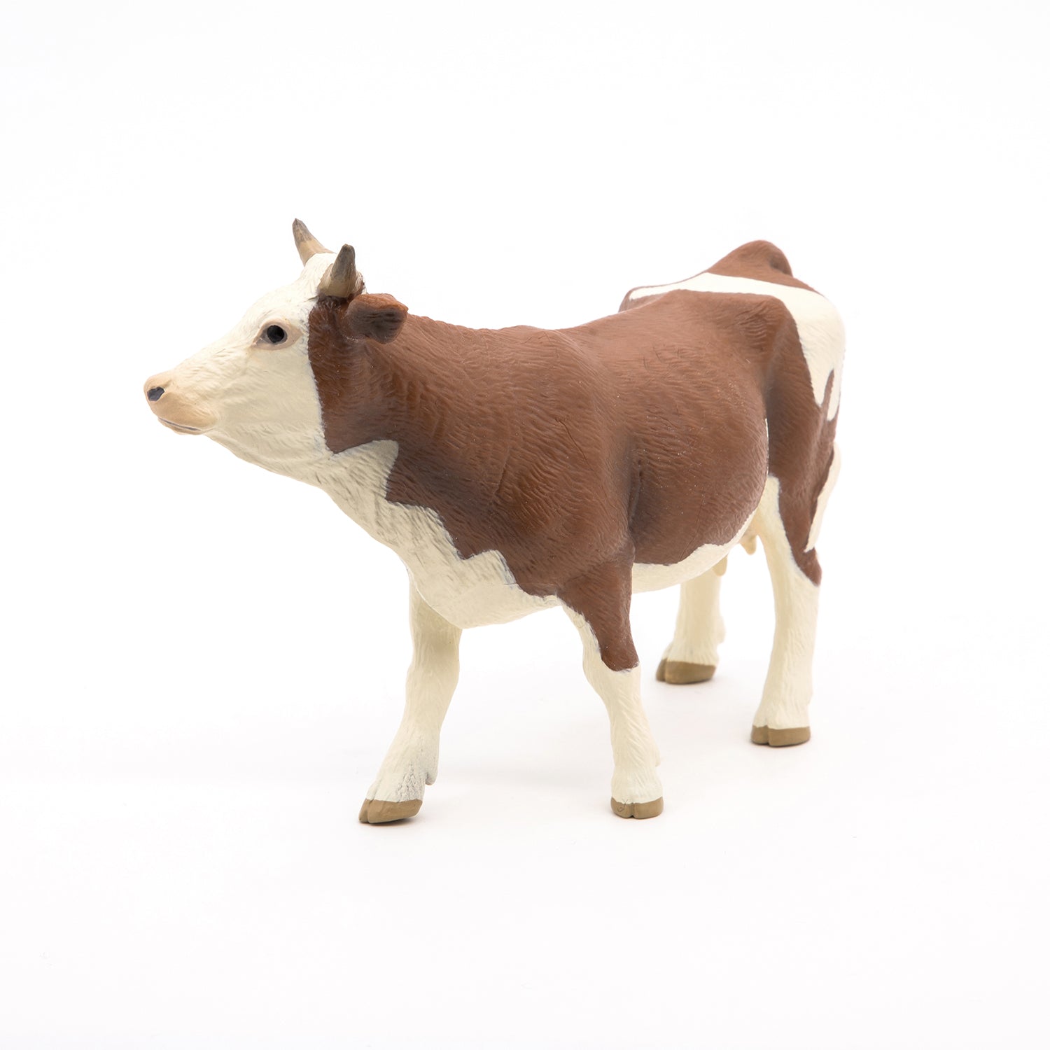 Figurine Vache simmental Papo - animal de la ferme