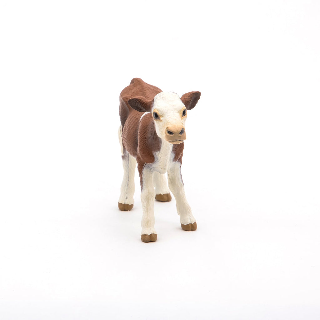 Figurine Veau simmental Papo - animal de la ferme