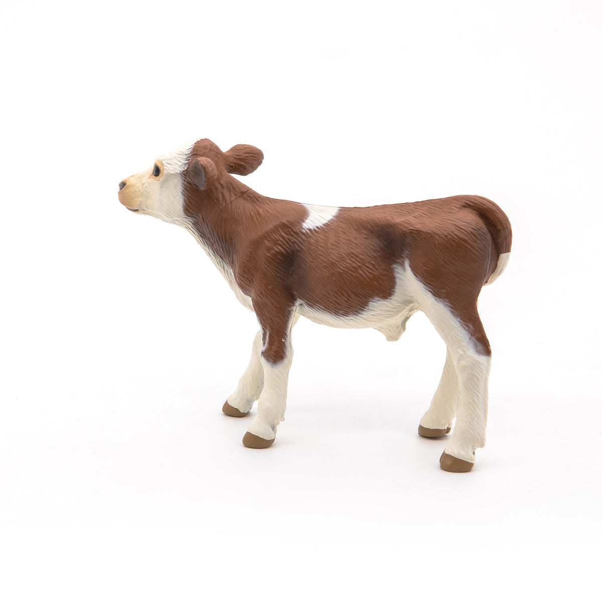 Figurine Veau simmental Papo - animal de la ferme