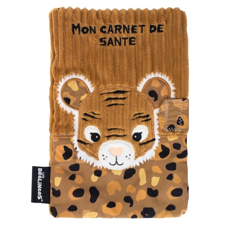 Protège carnet de santé Spéculos le tigre