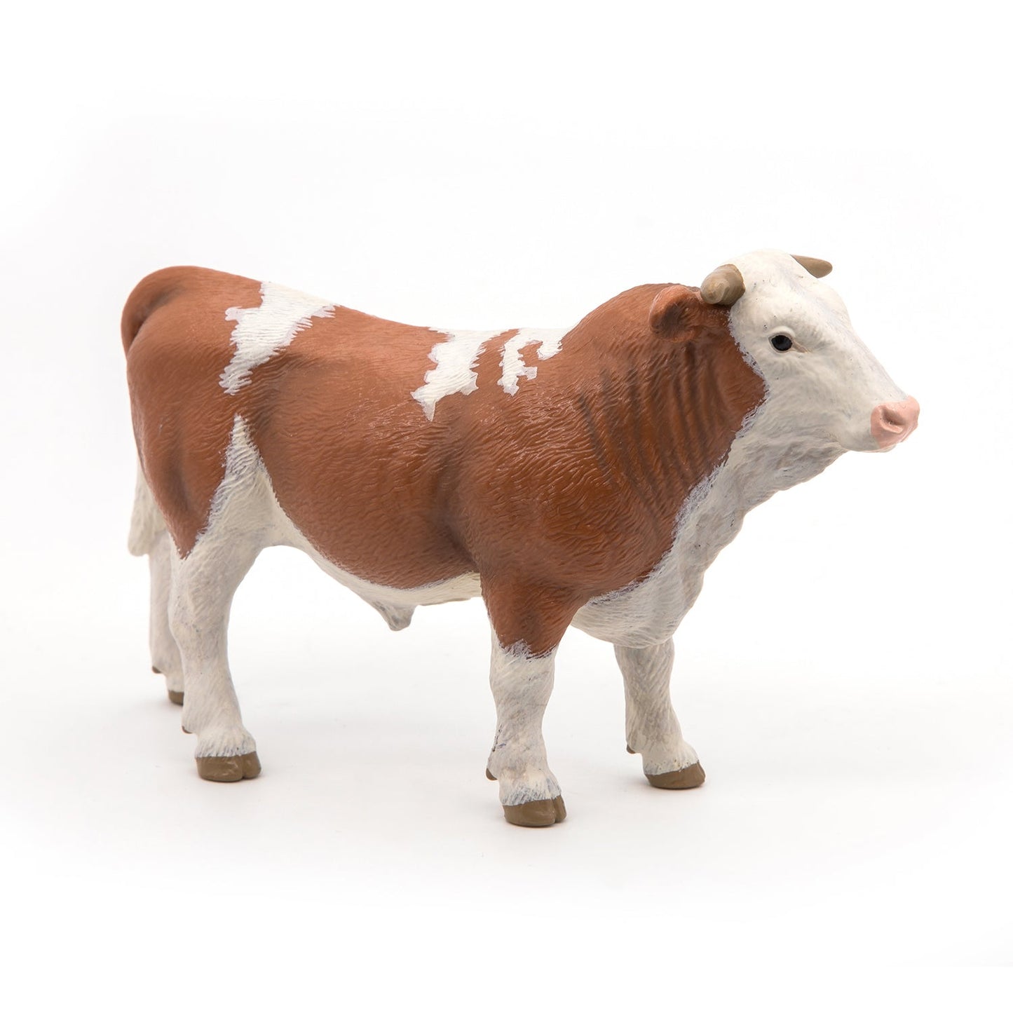 Figurine Taureau simmental Papo - animal de la ferme
