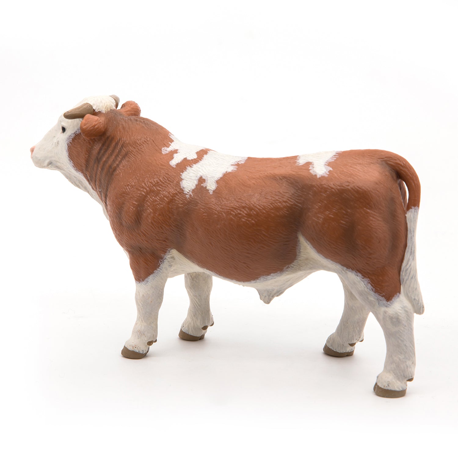 Figurine Taureau simmental Papo - animal de la ferme