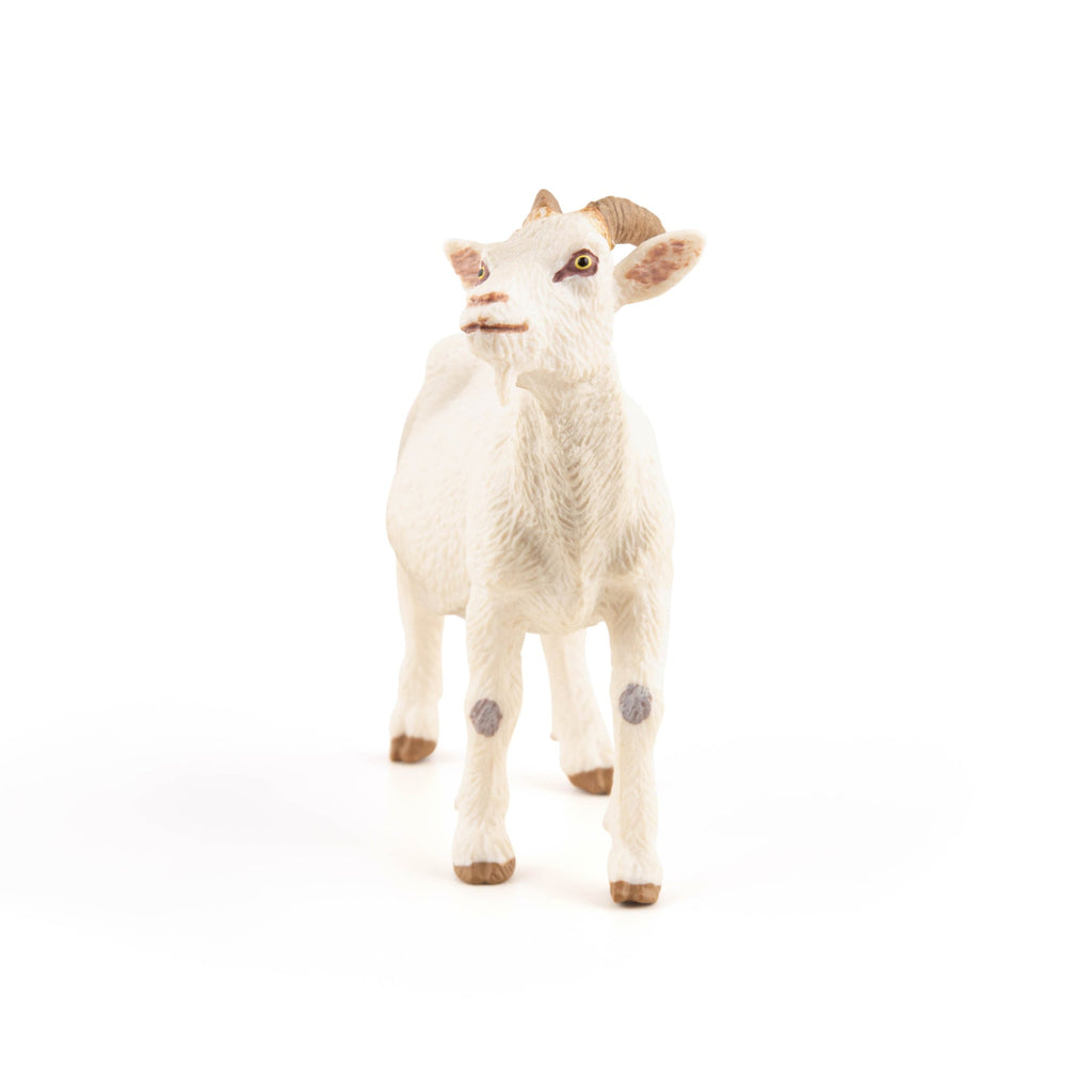 Figurine Chèvre blanche Papo - animal de la ferme