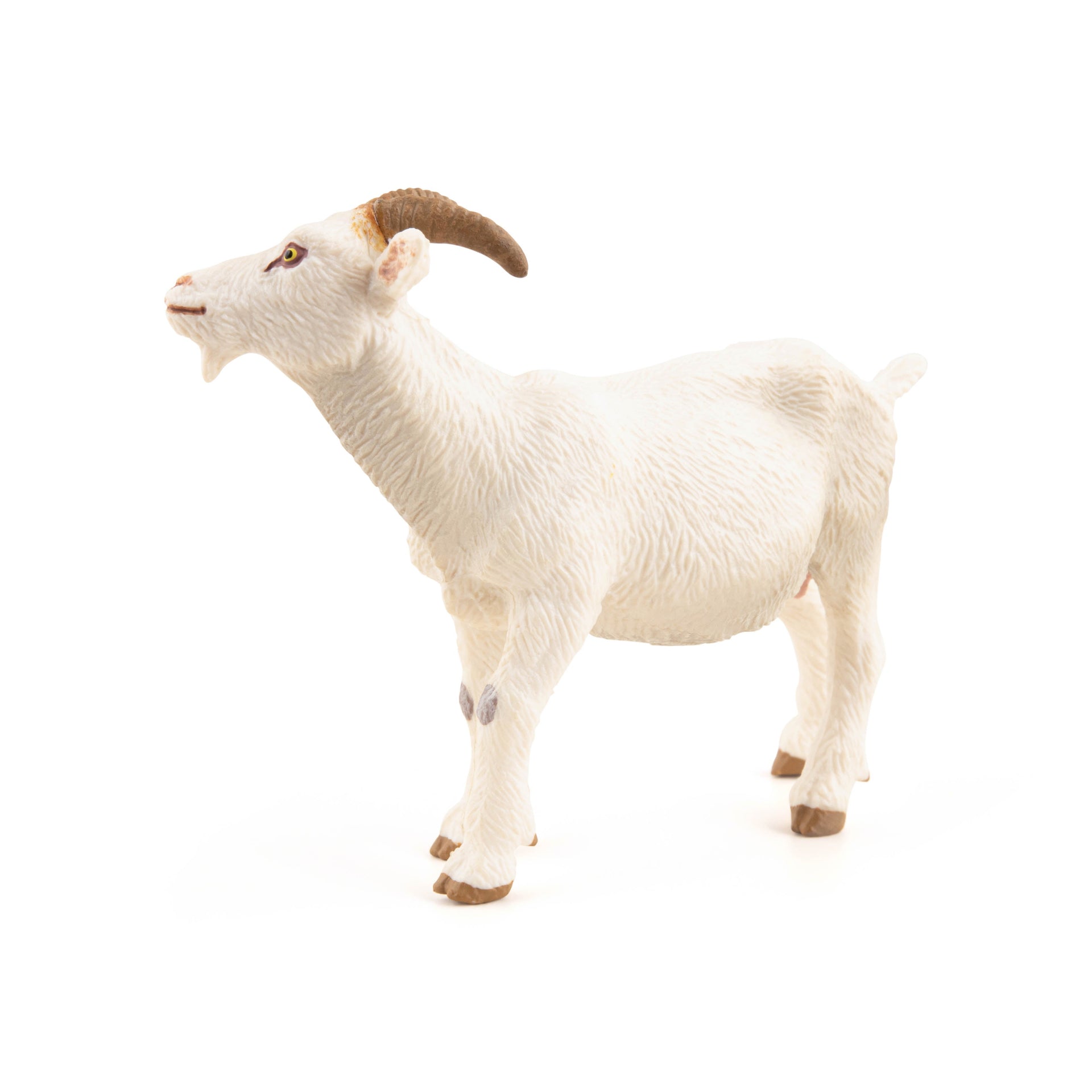 Figurine Chèvre blanche Papo - animal de la ferme