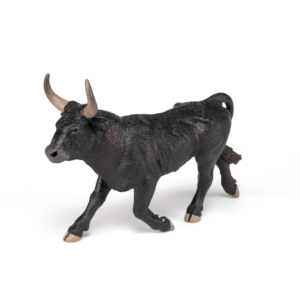 Figurine Taureau Camarguais Papo - animal de la ferme