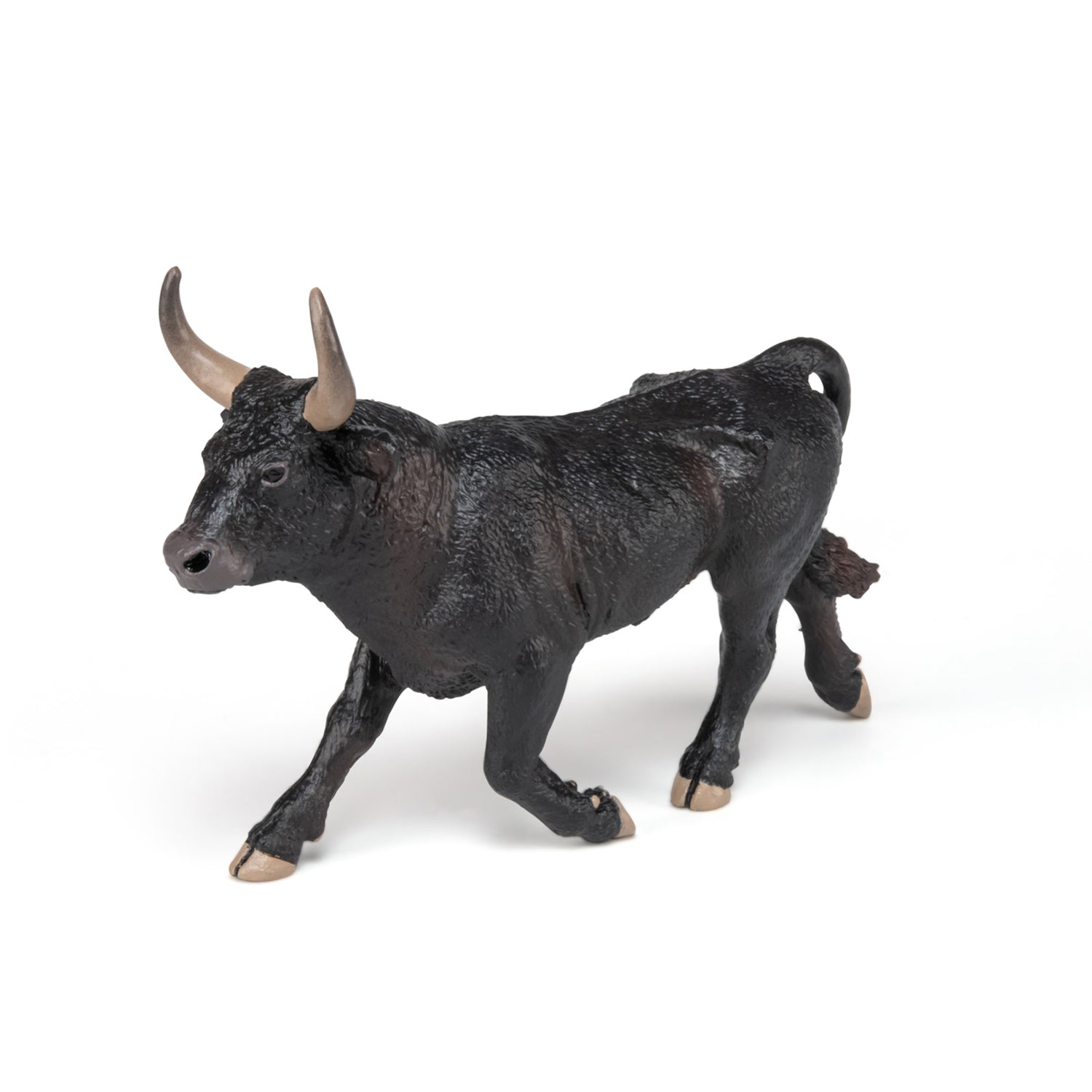 Figurine Taureau Camarguais Papo - animal de la ferme