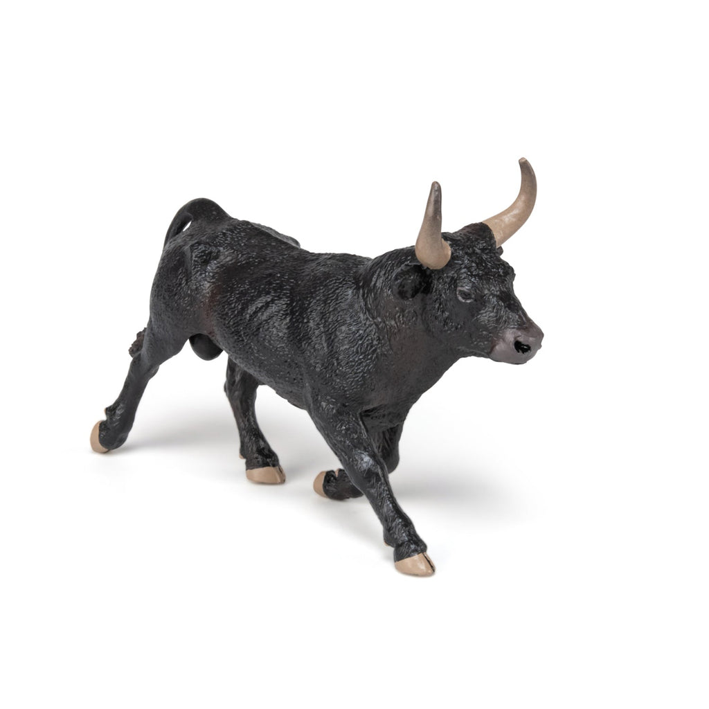 Figurine Taureau Camarguais Papo - animal de la ferme