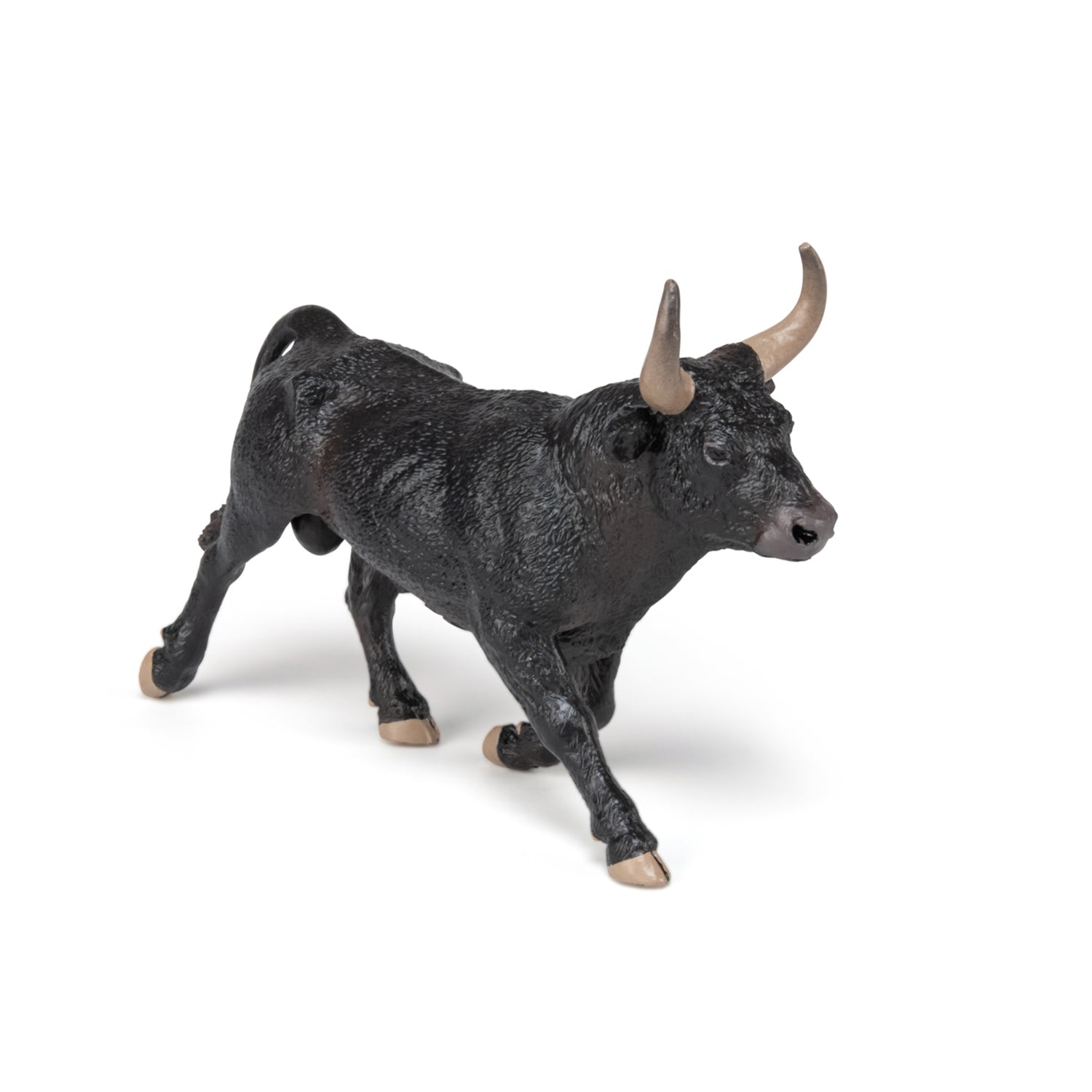 Figurine Taureau Camarguais Papo - animal de la ferme