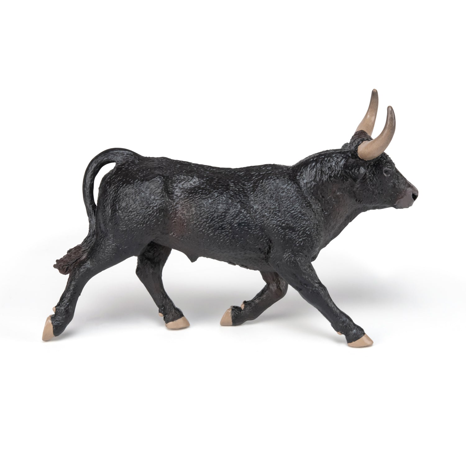 Figurine Taureau Camarguais Papo - animal de la ferme