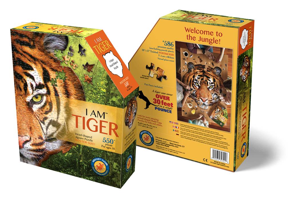 Puzzle Tigre 550 pièces - détail