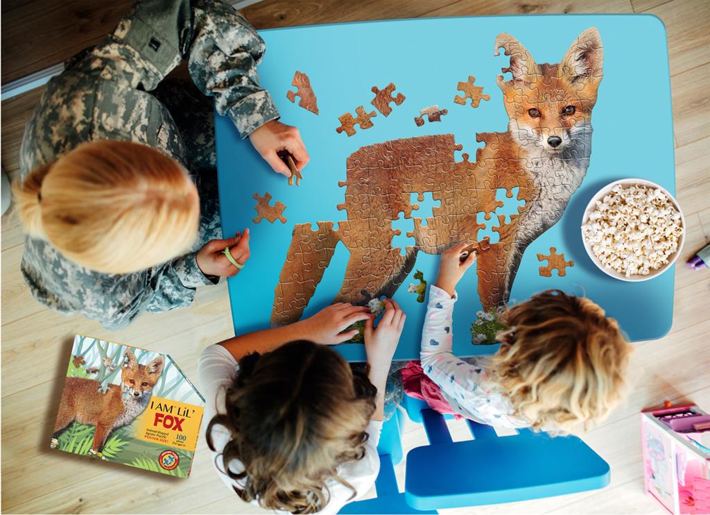 Puzzle Renard Madd Capp - vue assemblée