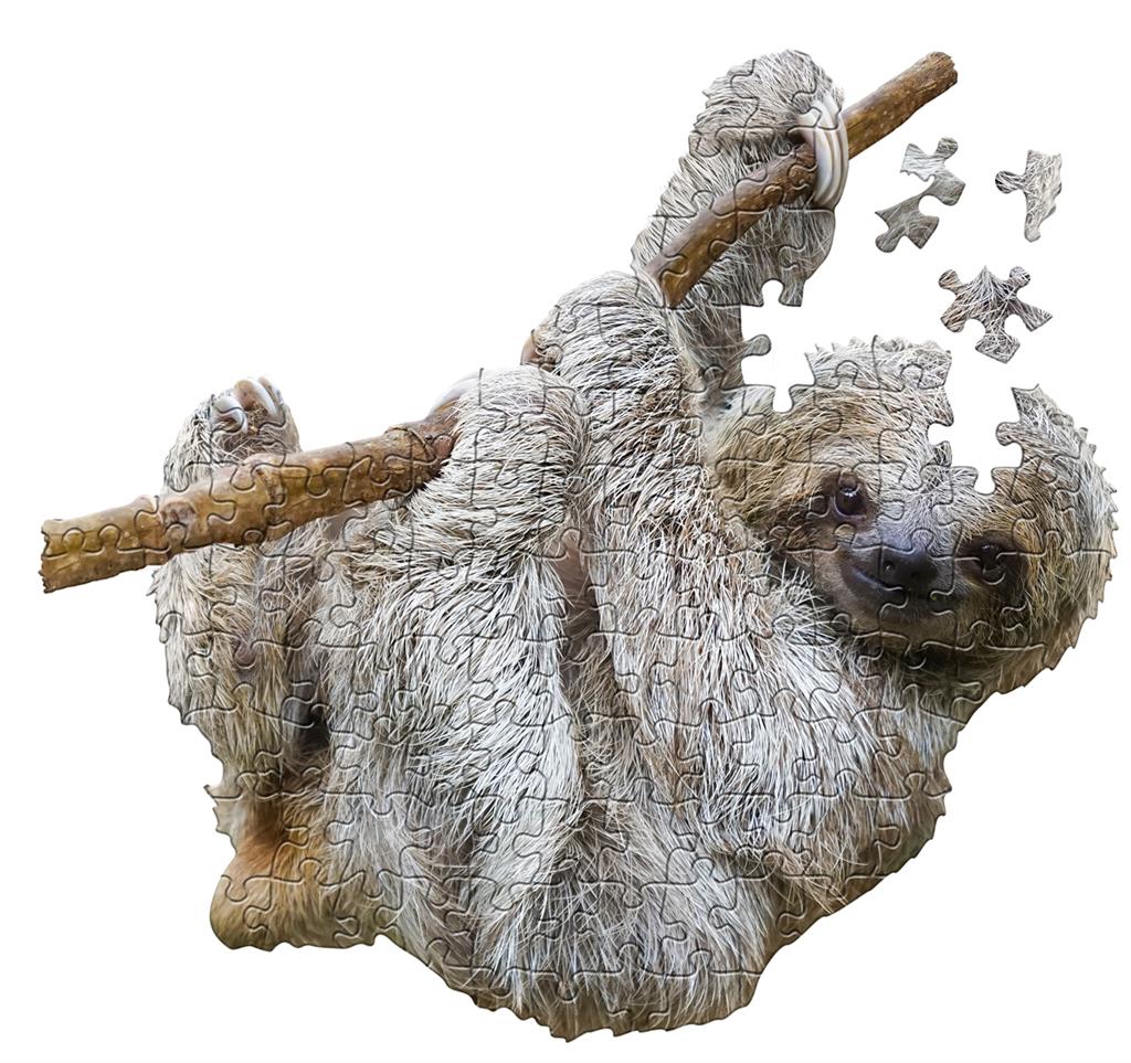 Puzzle Paresseux 100 pièces - emballage Madd Capp