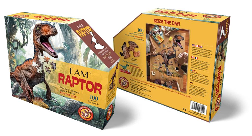 Puzzle Raptor 100 pièces - boîte Madd Capp