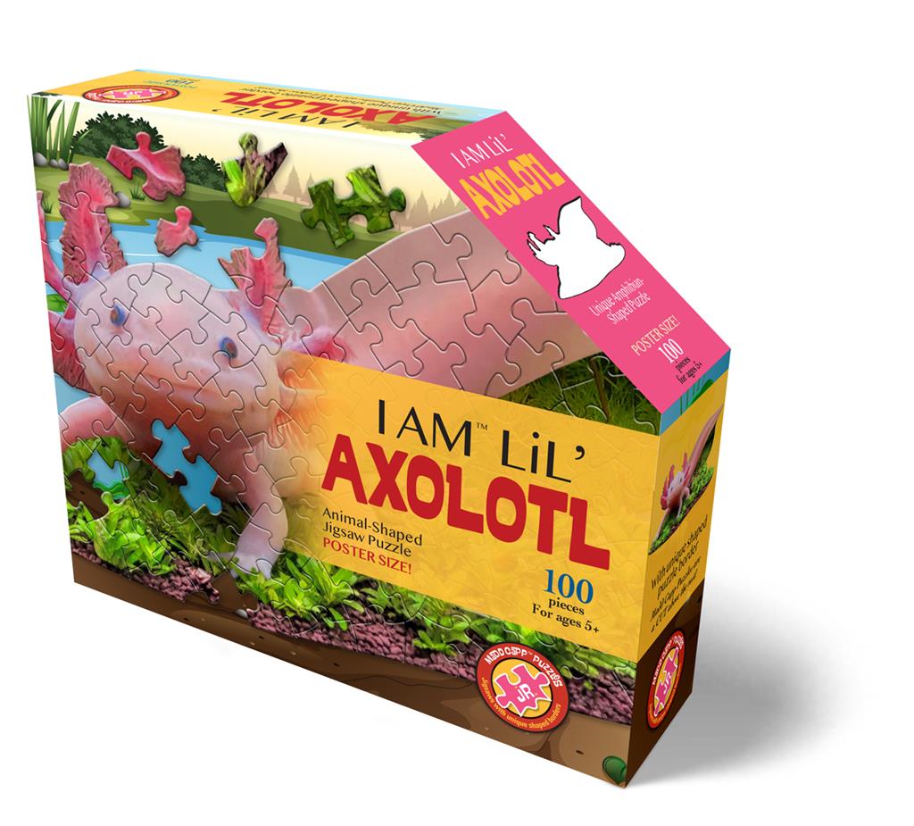 Puzzle Axolotl 100 pièces Madd Capp