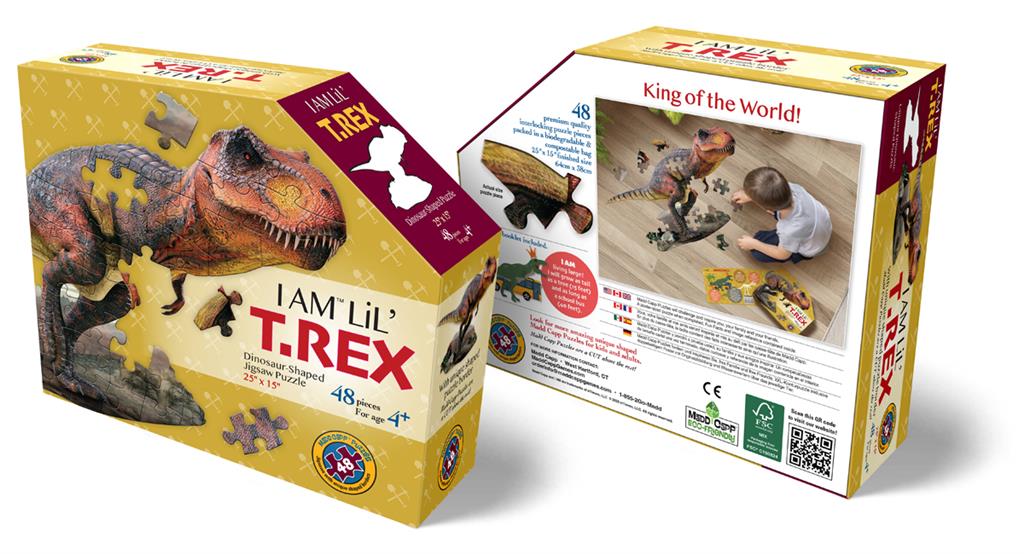 Puzzle dinosaure T-Rex Madd Capp - vue 2