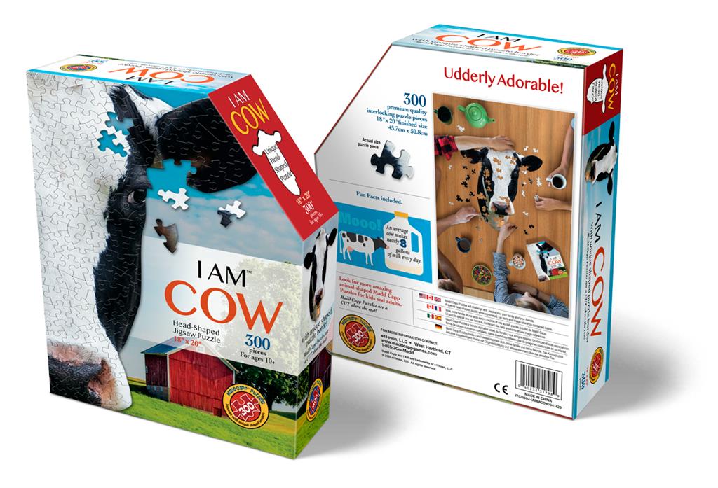 Puzzle animal Vache 300 pièces Madd Capp