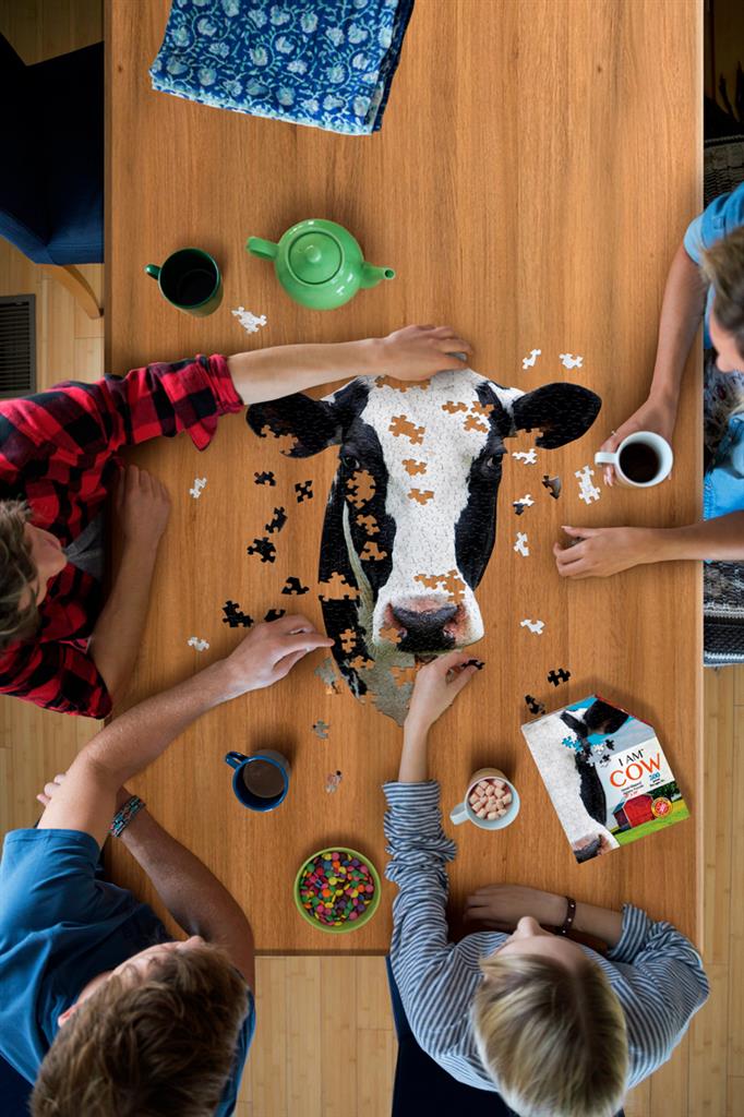 Puzzle Vache 300 pièces - détail