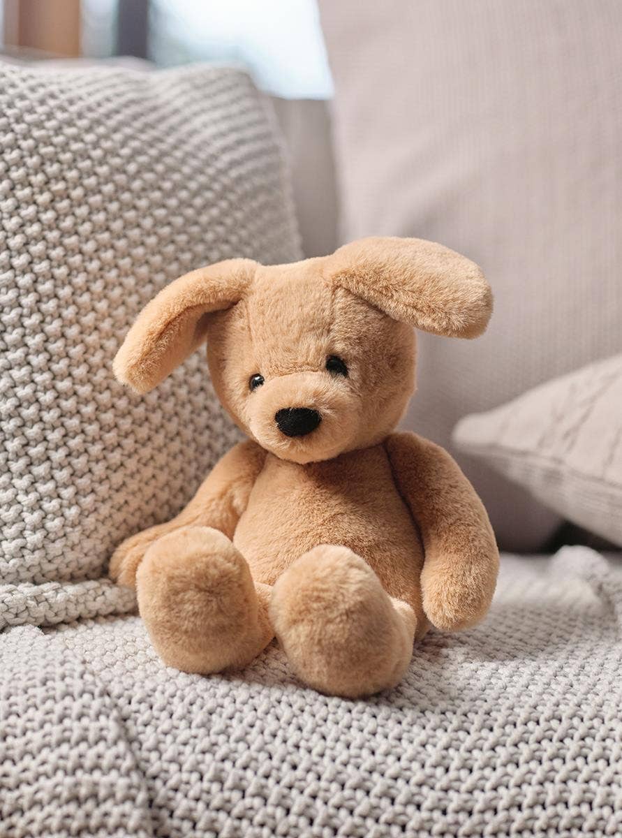Peluche Bear & Me Ruff le Chiot Avoine Marron