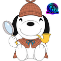 Sherlock Snoopy Plush (9in)